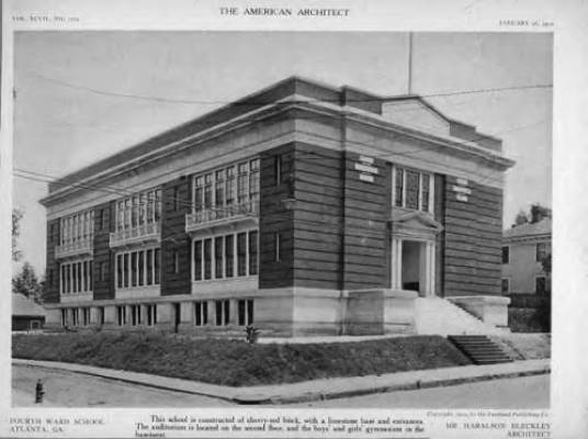 Boulevard School aka 4th Ward School Circa 1910
